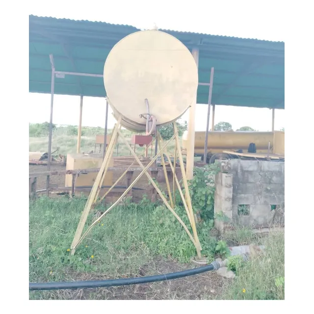 Tanque Aéreo De Hierro Negro
