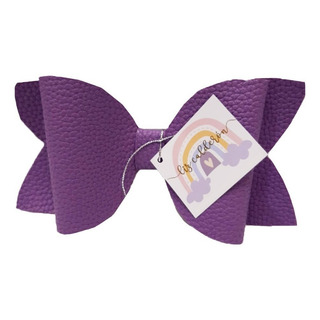 Broche Con Moño Para Cabello Lavanda Broche Con Moño Para Cabello Lavanda