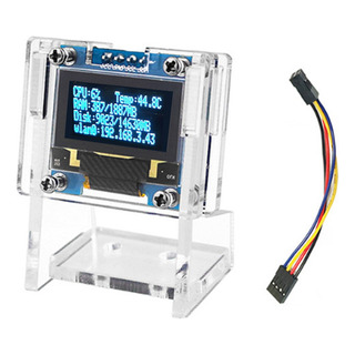 Para Oled De 0,96 Polegadas Com MĂłdulo Case I2c Ssd De 4 Pin Para Oled De 0,96 Polegadas Com MĂłdulo Case I2c Ssd De 4 Pin