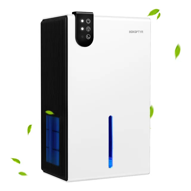 Deshumidificador Eléctrico Eco Silencioso Para Hogar Oficina Color Blanco