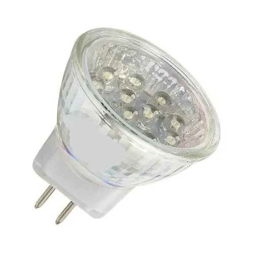 Kit 08 Lampadas Mr11 07 Leds 220v Rgb  Gy-04 Xelux