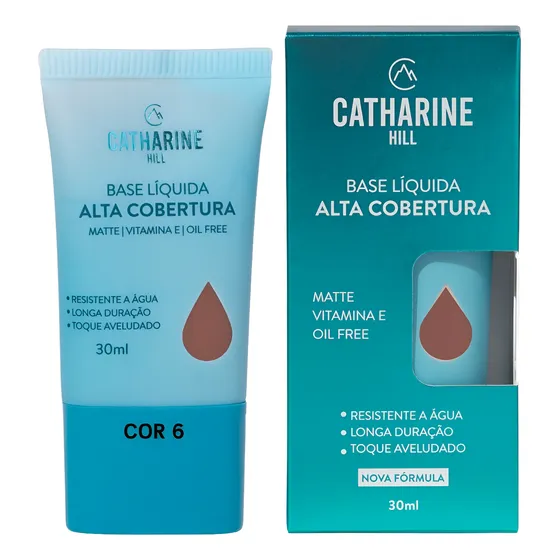 Base Líquida Alta Cobertura Catharine Hill (escolha Sua Cor)