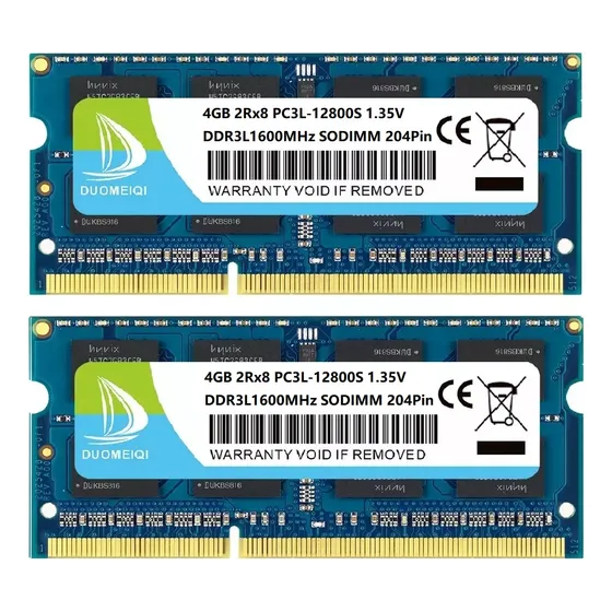 Memoria Ram Duomeiqi Ddr3l-1600mhz Sodimm Pc3-12800 8g(2x4g)