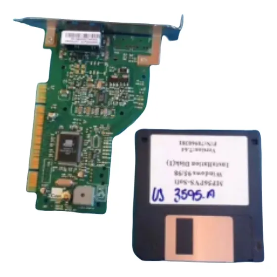 Modem Interno Usrobotics 56000 Pci Verde 0766