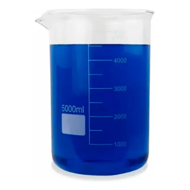 Becker Em Vidro Boro 3.3 Grad. 5000ml Forma Baixa (griffin)