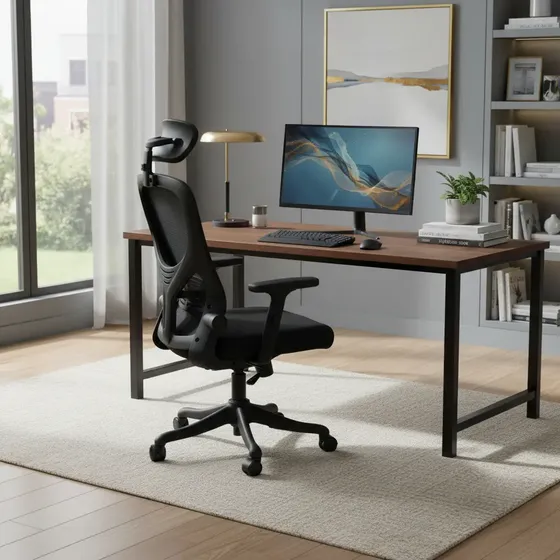 Silla Oficina Escritorio Gerencial Reclinable Premium Negro