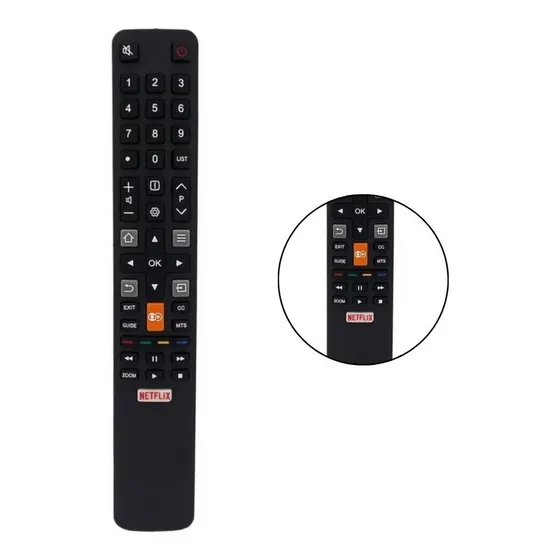 Controle Remoto Universal Compatível Tv Tcl Smart 4k
