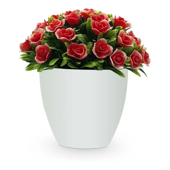 Mini Planta Artificial Hogar Maceta Para Decoracion 88122