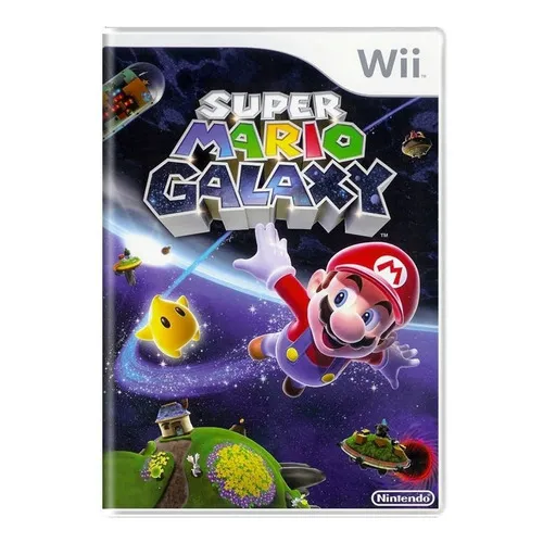 Super Mario Galaxy Wii Mídia Física Pronta