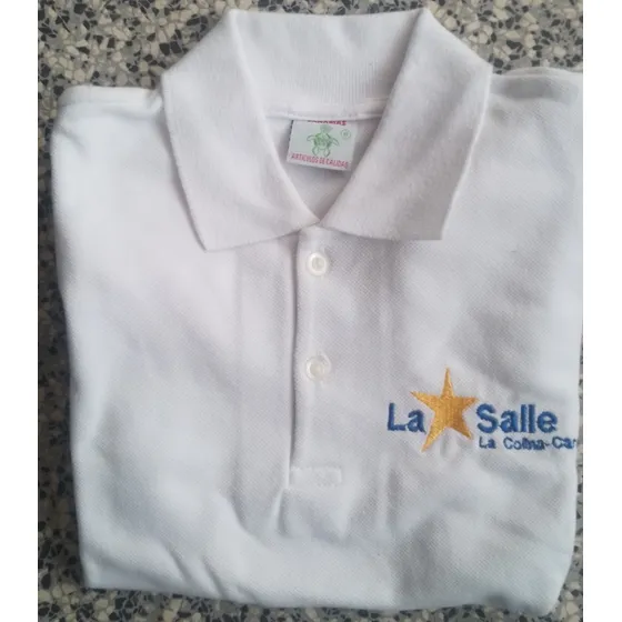 Chemises Escolares Blancas Tallas 8, 10, 12 Colegio La Salle