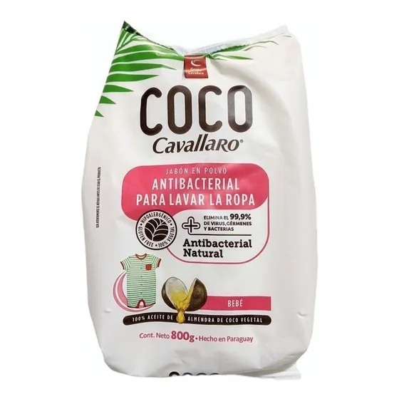 Jabon En Polvo Para Bebe Coco Cavallaro X 800g