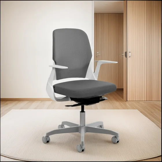 Silla Oficina Operativa Ergonómica Mychair Gris Tecnomadera