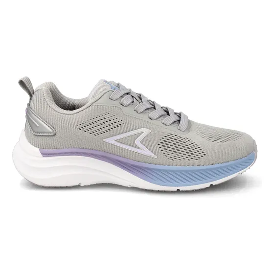 Zapatilla Mujer Power Onda Sakai Gris Claro - Rosado