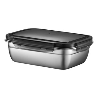 Caja Bento De Acero Inoxidable, Caja De Almacenamiento De Caja Bento De Acero Inoxidable, Caja De Almacenamiento De