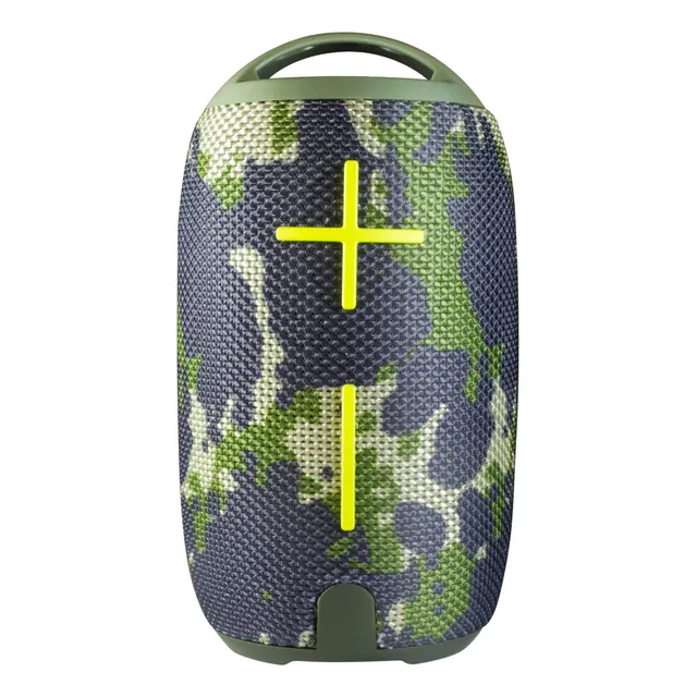 Bocina Portátil Moreka M371 13w Bluetooth Aprueba De Agua Color Camuflaje