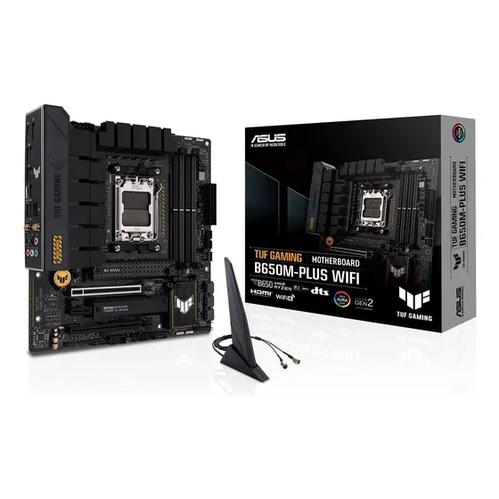 Placa Madre Asus Tuf Gaming B650m-plus Wifi Ryzen 7000 Matx