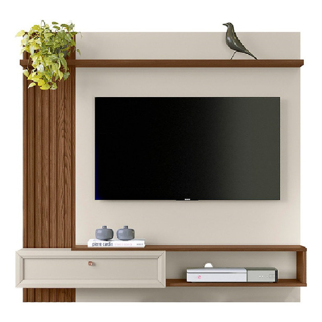 Painel Ripado Para Tv 55 Polegadas Alvorada Linea Brasil Painel Ripado Para Tv 55 Polegadas Alvorada Linea Brasil
