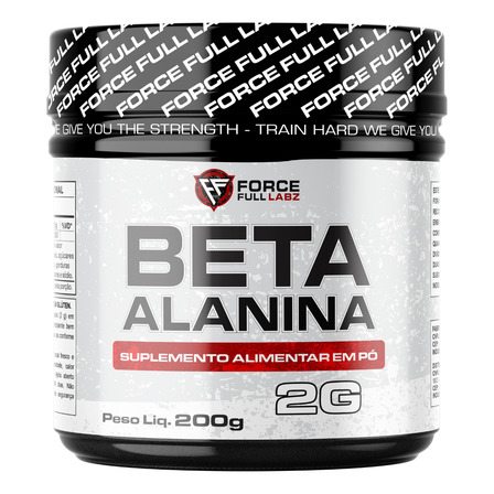 Beta Alanina 200g - 100% Pura - Force Full Labz Beta Alanina 200g - 100% Pura - Force Full Labz