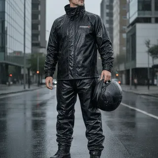 Capa Roupa Chuva Pioneira Combate Gola Masculino Reforçada