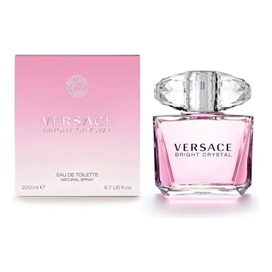 Versace Bright Crystal 200ml Edt Para Mujer
