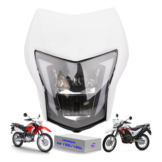 Faro Led Completo Blanco Honda Xr 150l / Xr 190l Alta Calida Faro Led Completo Blanco Honda Xr 150l / Xr 190l Alta Calida