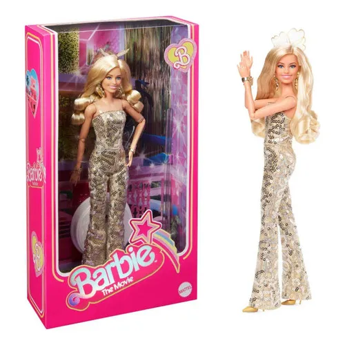 Barbie Pelicula Barbie Gold Disco 2023 Hpj99 Mattel