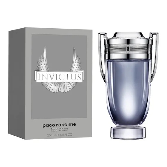 Invictus Paco Rabanne Edt Masc 200ml Original + Brinde