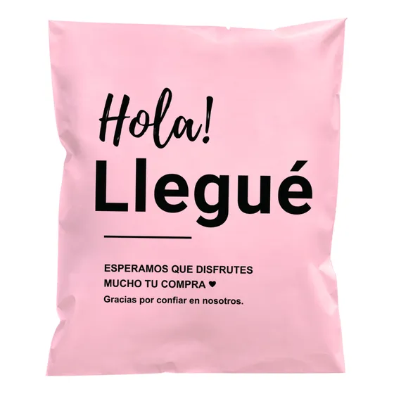 Bolsas E-commerce Inviolable 40x50 Hola Llegue Pack X50