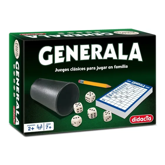 Didacta Generala - Juego De Mesa Para 2+ Jugadores