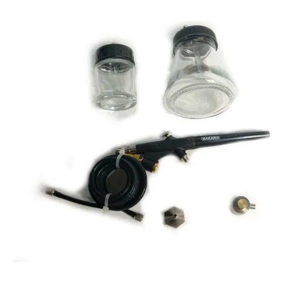 Kit Aerógrafo Profesional Neumático 6pcs Acción Simple