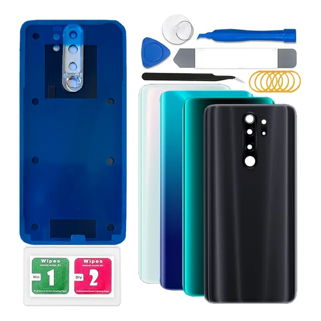 Tapa Trasera Para Xiaomi Redmi Note 8 Pro Con Cristal Cámara