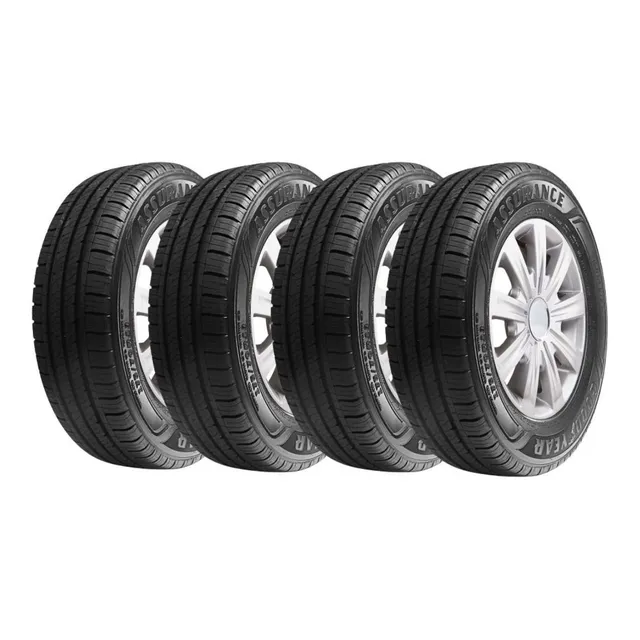 Combo 4 Pneus Goodyear Aro 14 185/65r14 Assurance Max Life