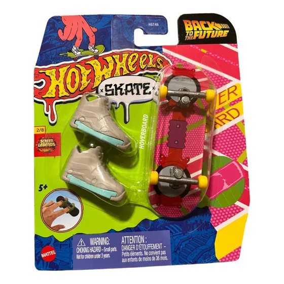 Hot Wheels Back To The Future Hoverboard Skate Mini Patineta