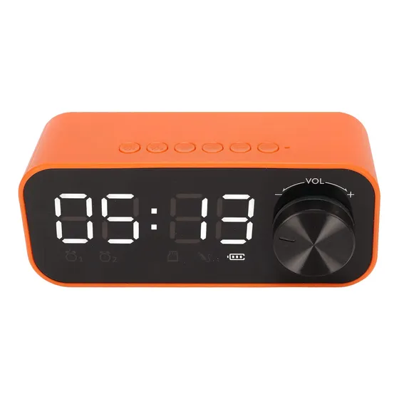 Reloj Despertador Digital Altavoz Inalambrico Usb Dual 3