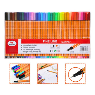 Kit Com 48 Canetas Ponta Fina Canetinhas Fine Line Coloridas Kit Com 48 Canetas Ponta Fina Canetinhas Fine Line Coloridas