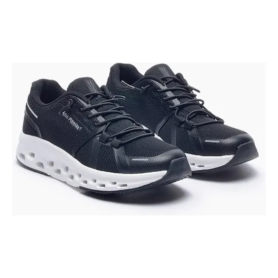 Zapatillas Rufi Hush Puppies De Mujer Negras