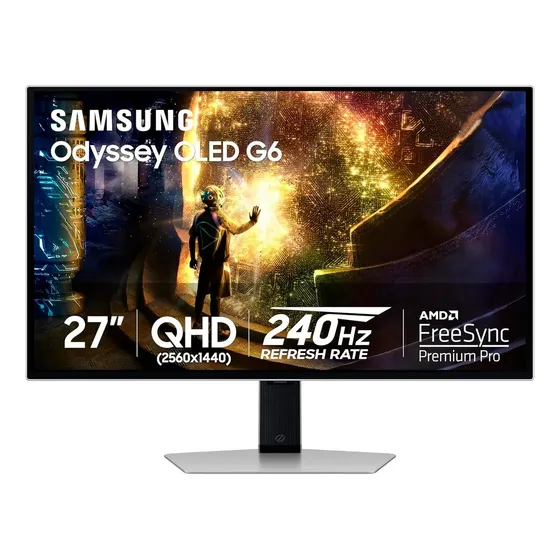 Monitor Samsung Odyssey 27 Oled G6 Oled 240hz 0.03ms Freesyn