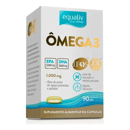 Ômega 3 Equaliv - 90 Cápsulas