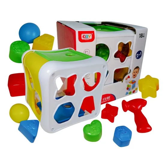 Juego Formas Clasificación De Cubos Didactico Juguete Bebe