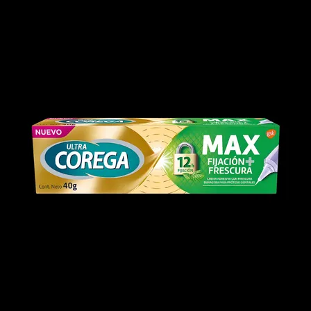 Ultra Corega Crema Max Fijación+frescura 40 Gr