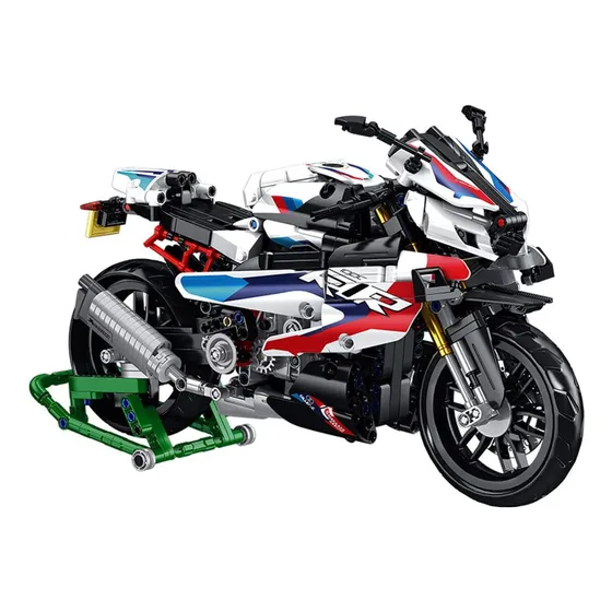 Dovob Juego De Bloques De Construcción Modelo Motocicleta 10