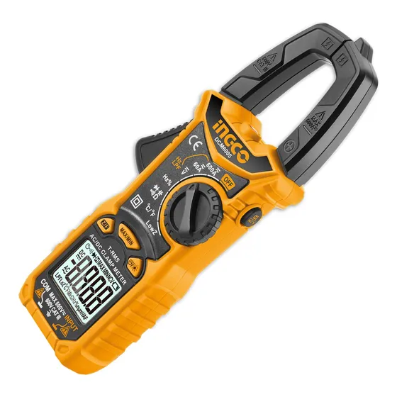 Tester Multimetro Pinza Amperimetrica Digital 600a Ingco