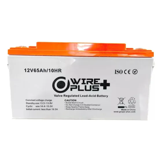 Batería Wireplus 12v 65ah Gel