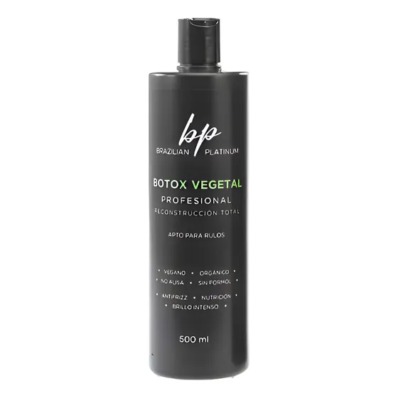 Botox Capilar Vegetal 500ml | Sin Parabenos | Hidratación y Brillo | Ideal para Cabello Dañado