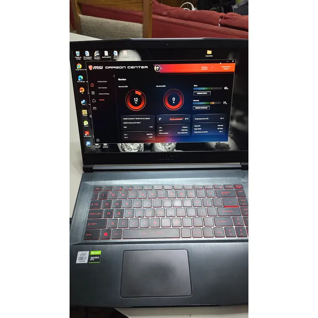 Msi Gf65 I7 10° Nvidia Gtx 1660