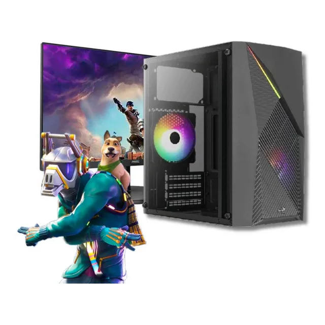 PC ARMADA GAMER CON MONITOR AMD RYZEN 5 5600G 16GB