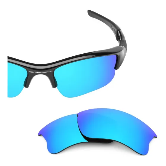 Oakley Flak Jacket Xlj Color Azul Espejo Polarizado
