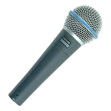 Micrófono Vocal Shure Beta58a Azul/plata