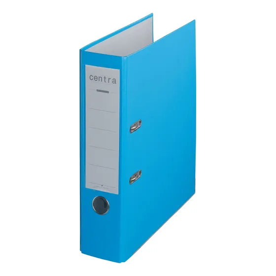 Archivador Palanca Centra Chromo A4 80mm Azul Claro 20