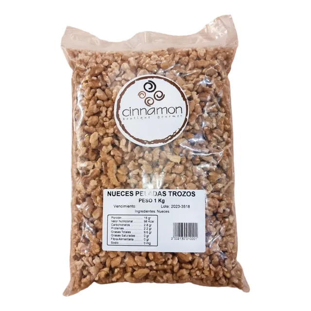 Nueces Peladas En Trozos Por Kilo